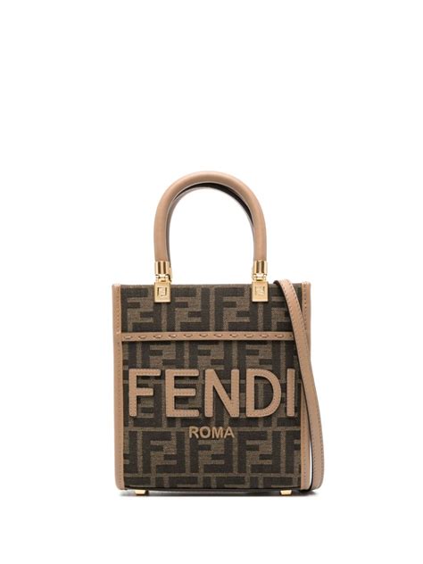 fendi mini|fendi mini sunshine tote.